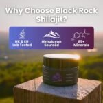 Black Rock Pure Himalayan Shilajit, UK Lab Tested, Original Shilajit Resin 30g - Gold Grade 100% Pure, Rich in Fulvic Acid, Immune System Booster for Men and Women, 60 Servings (2 Months Supply) - Image 4
