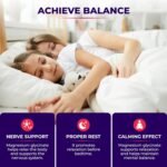 Magnesium Glycinate Gummies for Kids & Adults - High Strength Magnesium Glycinate 400mg with Malate, Zinc, D3, B6 & Taurine – Blueberry & Raspberry Flavours – Sleep, Focus & Relaxation – 120 Chews - Image 4