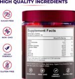 Magnesium Glycinate Gummies for Kids & Adults - High Strength Magnesium Glycinate 400mg with Malate, Zinc, D3, B6 & Taurine – Blueberry & Raspberry Flavours – Sleep, Focus & Relaxation – 120 Chews - Image 5