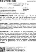 HealthAid Sibergin 2500 Blister Capsules 30 - Image 3
