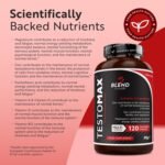 Nutravita TESTOMAX Testosterone Booster for Men - 13 Powerful Active Ingredients & Vitamins Including Zinc, Maca Root Extract, Fenugreek, Ginseng - Made in The UK - Image 3