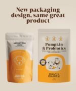 Probiotics & Pumpkin For Dogs | Real Pumpkin Purée Powder + Pre & Probiotic Blend | Dog Probiotics For Gut Health | 225 grams | 45 Daily Servings - Image 4