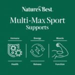 Nature's Best Multi-Max Multivitamin for Sport - Performance & Recovery Support - UK Made - 120 Tablets (2 Months' Supply) - Image 4