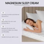 Magnesium Body Butter & Cream - Moisturiser for Women with Dry Skin,Calm Balm for Relieve Leg Fatigue,Magnesium Sleep Formula - Instant Relaxation,Body Care Foot Cream - Image 7