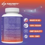Myo-Inositol & Folic Acid | 2000mg Inositol | 180 Capsules | PCOS and Fertility Supplement | Vegan | FuelFinity® Superlative Manufacturing Standards | Capsule Format - Image 3