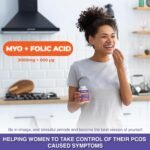 Myo-Inositol & Folic Acid | 2000mg Inositol | 180 Capsules | PCOS and Fertility Supplement | Vegan | FuelFinity® Superlative Manufacturing Standards | Capsule Format - Image 4