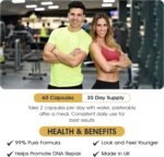 NMN & Resveratrol Complex 1100mg, Anti-Aging Antioxidant Dietary Supplement, 60 Capsules - Image 4
