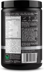 Optimum Nutrition ON Platinum Pre Workout Advanced with l-Citrulline, Beta-Alanine and Caffeine, Tropical, 20 Servings, 420 g - Image 4