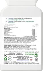 Super Diet Garcinia Cambogia with Chromium for Normal Blood Glucose and Metabolism Herbal Supplement - 90 Capsules - Image 5