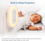 VTech BC8113 Baby Sleep Soother,Noise Machine with 40 Stories/Songs/Sounds,Record Your own Voice.Bluetooth Speaker.Baby Sleep Aid with Multi-Colour Night Light,No Batteries&No Cords Required - Image 5