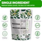 Senna Tea Loose Leaf 150g | Hand-Picked Senna Leaves for Natural Cleanse & Detox | Sustainably Grown | Gentle Digestive Support | Caffeine Free | Pure Senna Cut Leaves for Brewing | Aromacraft - Image 3