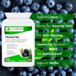 Immune System Support Acai Berry Organic Moringa, Vitamins and Minerals, with Vitamin B6 and Zinc 100 Capsules Food Supplement Suitable for Vegetarian and Vegans. - Image 5