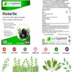 Immune System Support Acai Berry Organic Moringa, Vitamins and Minerals, with Vitamin B6 and Zinc 100 Capsules Food Supplement Suitable for Vegetarian and Vegans. - Image 6