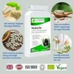 Immune System Support Acai Berry Organic Moringa, Vitamins and Minerals, with Vitamin B6 and Zinc 100 Capsules Food Supplement Suitable for Vegetarian and Vegans. - Image 7
