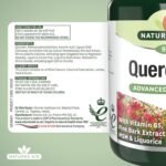 Natures Aid Quercetin Formula – Immune Support Supplement with Vitamin C, B5, MSM, Pine Bark & Liquorice – Supports Energy & Wellbeing High Strength Antioxidant – 90 Vegan Capsules - Image 5