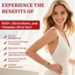 1000mg Liposomal NAD+ Liquid - Ultra High Absorption Liquid NAD+ Supplement - Nicotinamide Riboside Alternative - for Skin Aging Support, Energy and Focus - 30 Sticks (1 Month Supply) - Image 3