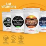 Icelandic Cod Liver Oil 1000mg | 90 Premium Softgels | High Strength Omega 3 with Vitamins A & D | Supports Heart, Brain & Eye Health | UK Made - Just Vitamins - Image 7