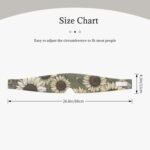 Sunflowers Chamomile Print Eye and Ear Muffs for Adults Kids Sleeping Travel Home Office Aid for Restful Nap - Image 4