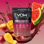 Vow Pre Workout Advanced Complex with Creatine, Beta Alanine, Caffeine, Improve Energy & Focus (Watermelon & Mango) - Image 4