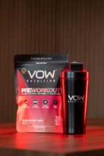 Vow Pre Workout Advanced Complex with Creatine, Beta Alanine, Caffeine, Improve Energy & Focus (Watermelon & Mango) - Image 5