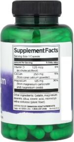 Swanson - Coral Calcium Complex | Bone and Immune Health - 90 Capsules - Image 3