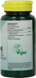 Health Plus Amino L-Glutamine 500mg Amino Acid Supplement - 60 Tablets - Image 6
