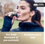 Optimum Nutrition Gold Standard Pre-Workout Energy Shot, Ready to Drink Food Supplement with Beta Alanine, Caffeine, PerforMelon Boost and Vitamin B6 and B12, Cola Flavour, 12-Pack, 12 x 60 ml - Image 4