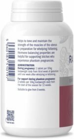 Dorwest Raspberry Leaf Tablets for Dogs And Cats, 500 Tablets, Pregnancy Support For Pets – For Natural Hormonal Balance and Phantom Pregnancies - Image 3