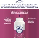 Dorwest Raspberry Leaf Tablets for Dogs And Cats, 500 Tablets, Pregnancy Support For Pets – For Natural Hormonal Balance and Phantom Pregnancies - Image 6