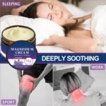Magnesium Cream for Sleep & Relaxing – Magnesium Butter for Restless Legs, Muscle Relief – with Lavender Oil, Shea Butter & Coconut Oil – Soothing Body Hydrating Legs, Arms or Chest, 60g - Image 5