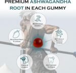 Gym Guru® Ashwagandha Gummies (UK Manufactured) – Energy, Strength & Performance Support with 300mg Ashwagandha Root, B6, Chamomile, Lemon Balm & Lavender – Sugar Free, Vegan – 60 Gummies - Image 5