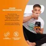 BioTechUSA Pump Caffeine Free | Energy, Focus & Immune Support | 19 Active Ingredients | Pre-Workout Drink Powder, 330 g, Lemon ice Tea - Image 4