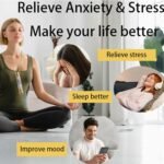 2 Pcs Breathing Necklace, Anxiety Necklace Practical Anxiety Breathing Necklaces Suitable Meditation Yoga Practice Stress Relief Management Breathing Exercises Sleep - Image 4
