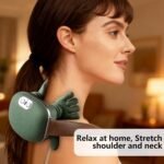 Back Massager for Shoulder and Neck, 4D Shiatsu Neck Massager with Heat, 3 Speed & 2 Heat Levels, Portable Wireless Electric Shoulder Massager for Pain Relief, Gift for Home Office Travel - Image 6