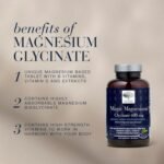 New Nordic Magic Magnesium Glycinate 600mg, 3 Month Supply, Supports Energy & Muscle Function, 180 Tablets (Pack of 1) - Image 5