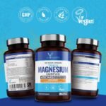 Vegan Magnesium Supplements with Zinc, 180 Capsules, Triple Magnesium Complex Supplement Plus Vitamin D, B6 & Copper, Vegan Society Registered, Made in The UK by YrHealth - Image 4