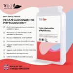 Troo Health Care Vegan Glucosamine Phytodroitin Complex 90 Capsules - with Plant Based Chondroitin, Turmeric, Rosehip and Vitamin C to Support Cartilage and Bones - Image 4