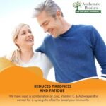 Ashwagandha KSM-66 with Vitamin C & Zinc – 60 Vegan Immunity Support Capsules | Plant-Based Multivitamin & Mineral Supplement for Stress, Energy & Immune Health | Pack of 2 - Image 5