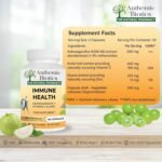 Ashwagandha KSM-66 with Vitamin C & Zinc – 60 Vegan Immunity Support Capsules | Plant-Based Multivitamin & Mineral Supplement for Stress, Energy & Immune Health | Pack of 2 - Image 6