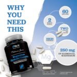 Magnesium Glycinate Complex with Vitamin B6, Zinc & Pantothenic Acid - 120 Vegan Capsules - 250mg Elemental Magnesium per Serving - High Strength Magnesium Bisglycinate - Nu U Nutrition - Image 4