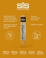 Science in Sport Hydro+ Electrolytes Powder Sachets with 5 Essential Electrolytes and Added Vitamins C, B6, and B12 for Hydration Drink | Orange Mango, Pack of 6 Sachets - Image 5