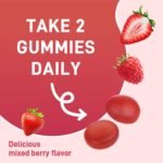 Multivitamin Gummies for Women & Men, 120 Vegan Adult Multivitamin Gummies, 2 Months Supply, 10 Vitamins Minerals Supplements Vitamin C, A, D, B, Biotin, Zinc, Non-GMO Gluten Free, Halal - Image 5