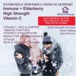 UKHealthHouse High Strength Vitamin C, Copper, Magnesium & Zinc with Elderberry & Flavonoid 1000mg x 60 Tablets No Capsules and Powder - Image 5