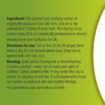 Organic Herbal Remedies 100ml Corn Silk Tincture - Image 4