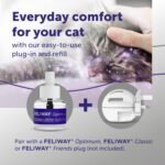 FELIWAY Optimum 30 Day Cat Calming Odourless Refill for Pheromone Diffuser, 48ml - Helps Solve Signs of Stress in Cats & Kittens, Veterinary Recommended, Drug-free, Clinically Proven - Image 4