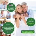 Probiotics for Gut Health -Acidophilus 75 Billion CFU- 120 Vegan Capsules - High Strength probiotics and prebiotics for Men & Women | Friendly Bacteria, Vegan & Gluten Free, UK Made - 4 Month Supply - Image 4