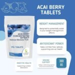 Acai Berry Extract 3000mg x180 Tablets - High Potency Antioxidant, Energy Boost & Heart Health Supplement - Vegan, Pure Superfruit Formula - Image 4