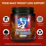 Sterrenstof Fat Burner - Funky Citrus - Metabolism Booster & Appetite Suppressant for Women & Men - L-Carnitine, Green Tea Extract & L-Tyrosine - Supports Weight Loss & Energy - 300grams - 50 Serving - Image 3