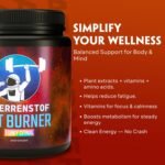 Sterrenstof Fat Burner - Funky Citrus - Metabolism Booster & Appetite Suppressant for Women & Men - L-Carnitine, Green Tea Extract & L-Tyrosine - Supports Weight Loss & Energy - 300grams - 50 Serving - Image 4