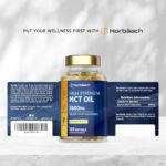 MCT Oil Capsules 3600mg | C8 & C10 | High Strength | Keto Diet Supplement | 120 Softgels | by Horbaach - Image 5